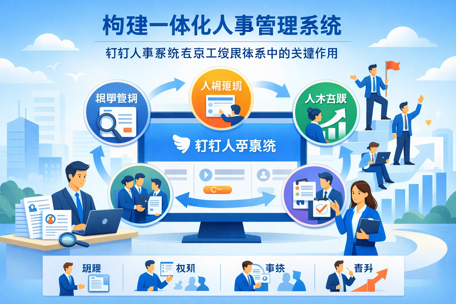 构建一体化人事管理系统：钉钉人事系统在员工发展体系中的关键作用