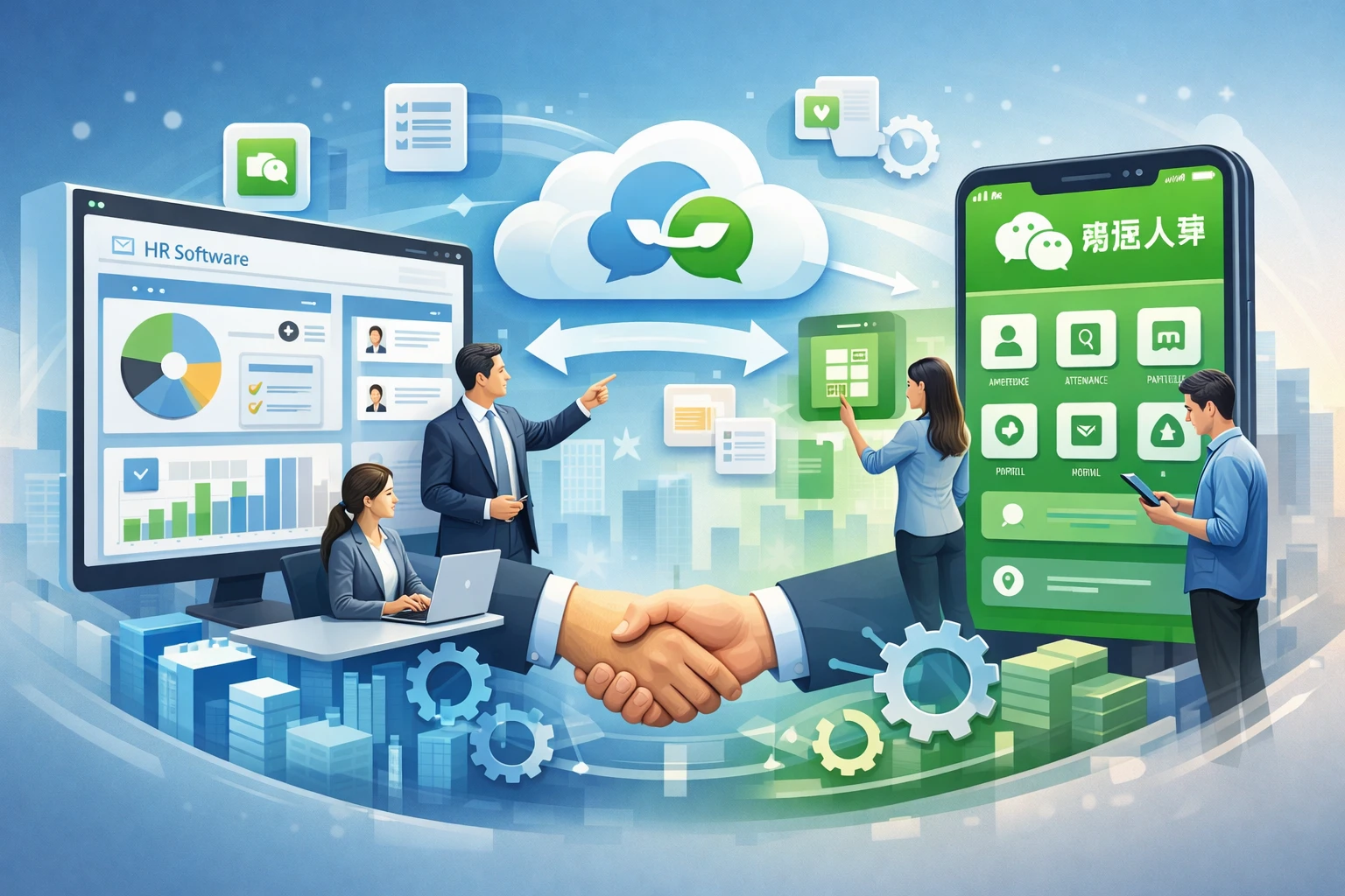 探索现代人力资源软件与微信人事系统的一体化整合方案