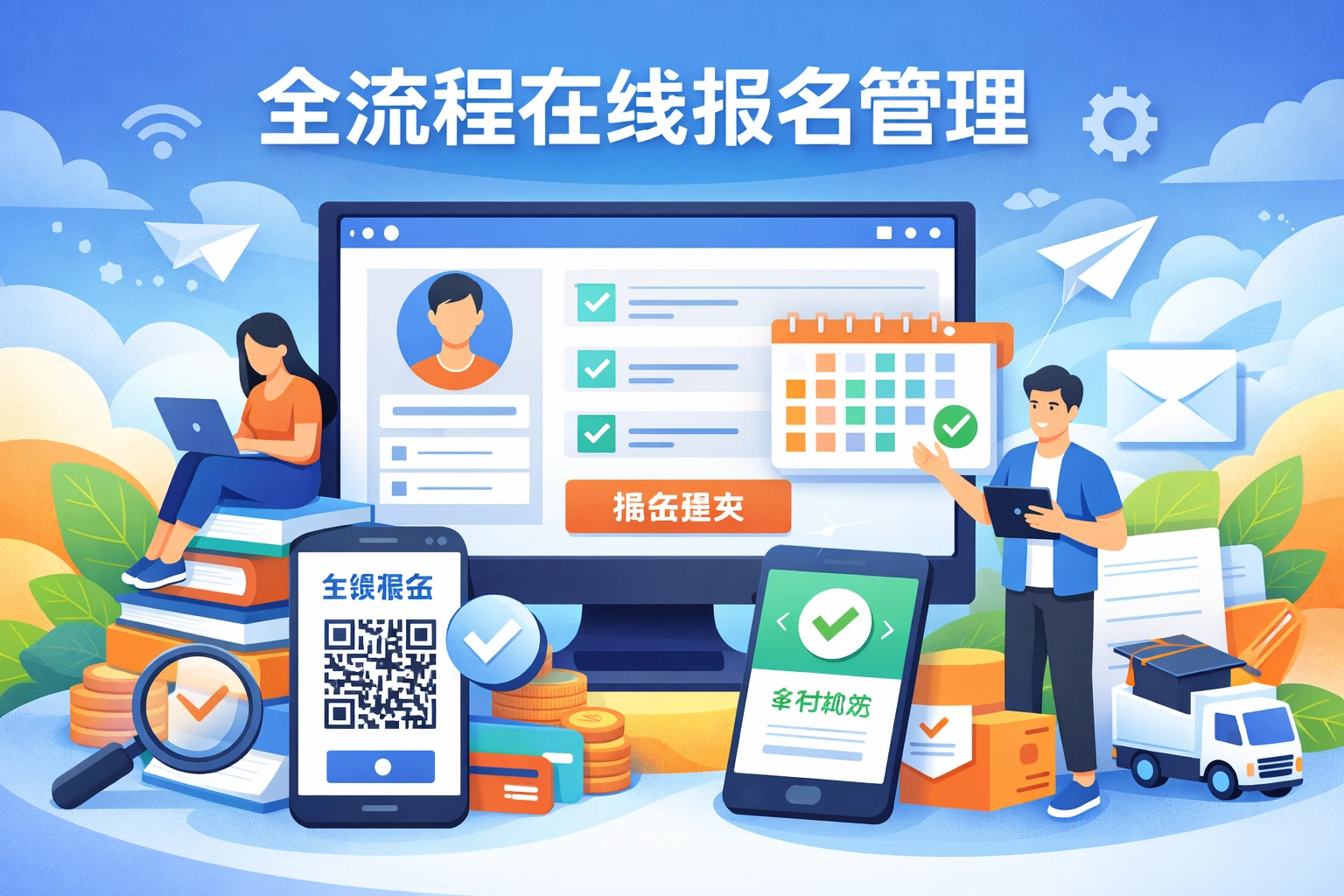 全流程在线报名管理