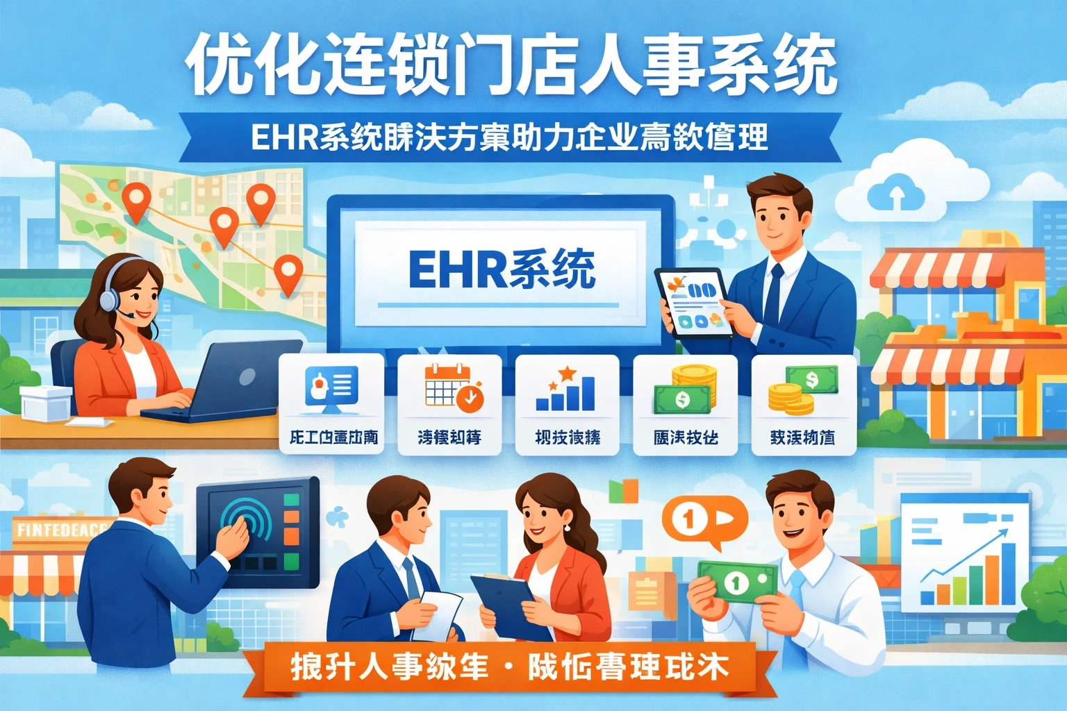 优化连锁门店人事系统：EHR系统解决方案助力企业高效管理