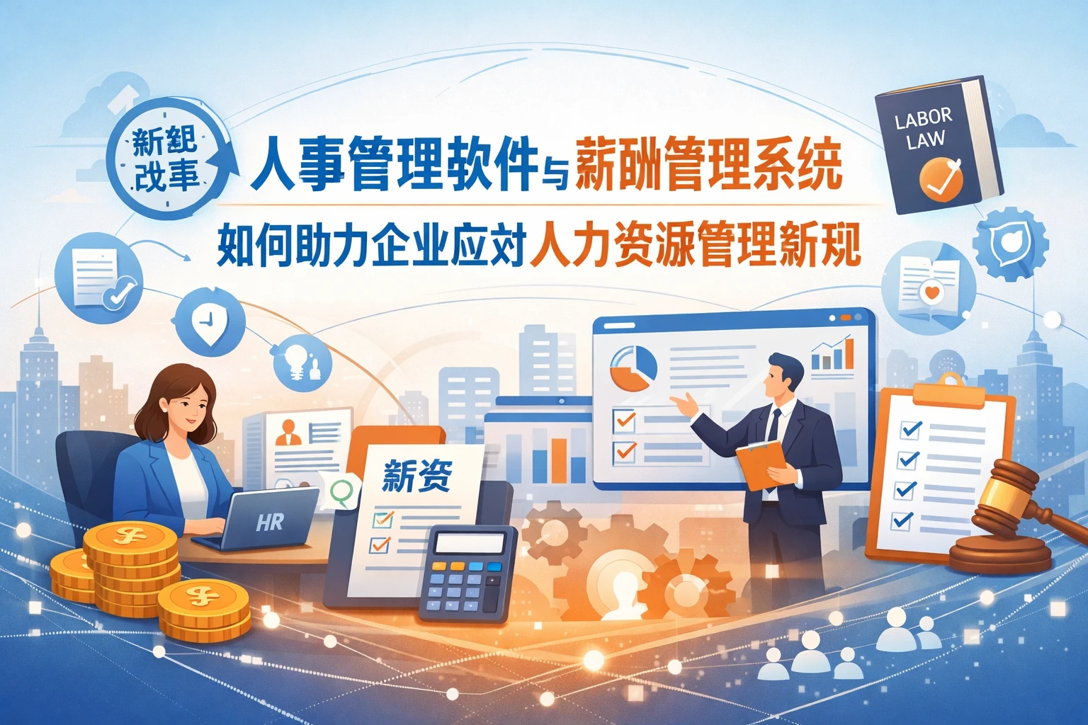 人事管理软件与薪酬管理系统如何助力企业应对人力资源管理新规
