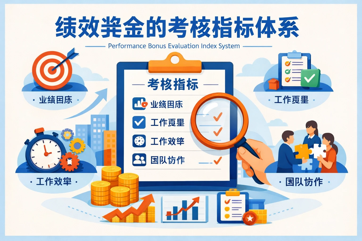 绩效奖金的考核指标体系