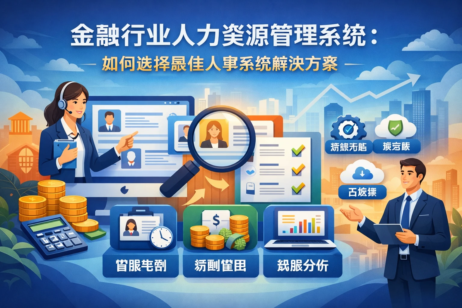 金融行业人力资源管理系统：如何选择最佳人事系统解决方案
