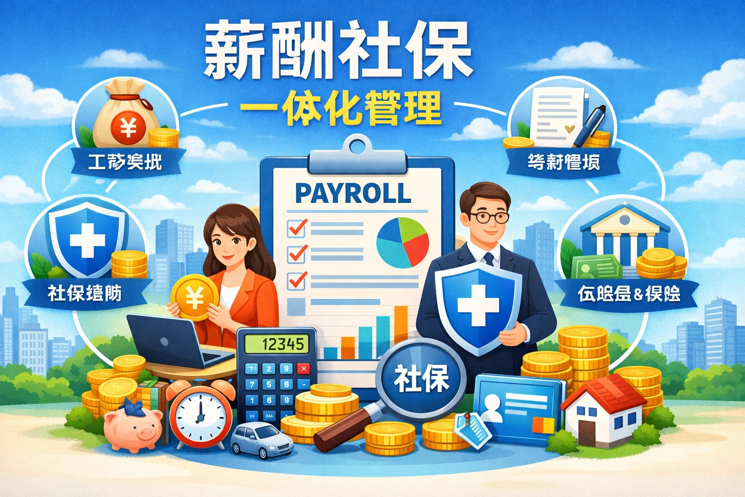 薪酬社保一体化管理