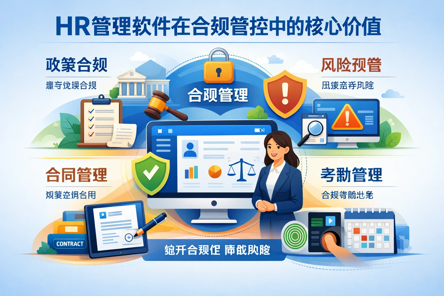 HR管理软件在合规管控中的核心价值