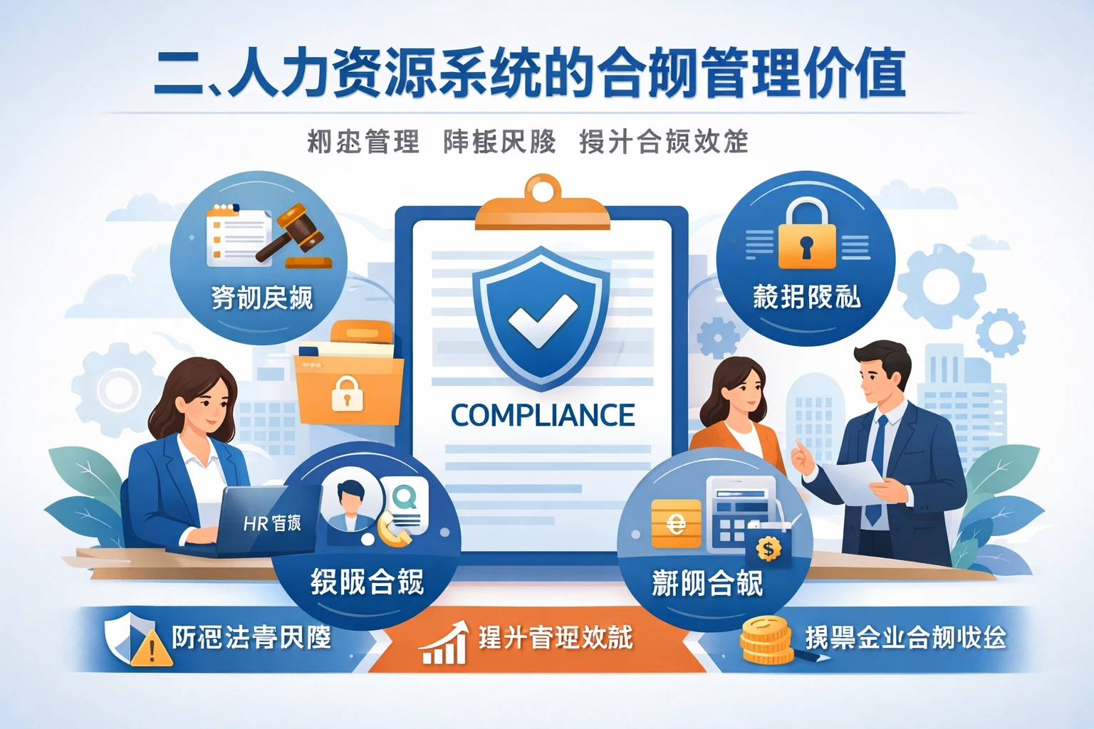 二、人力资源系统的合规管理价值