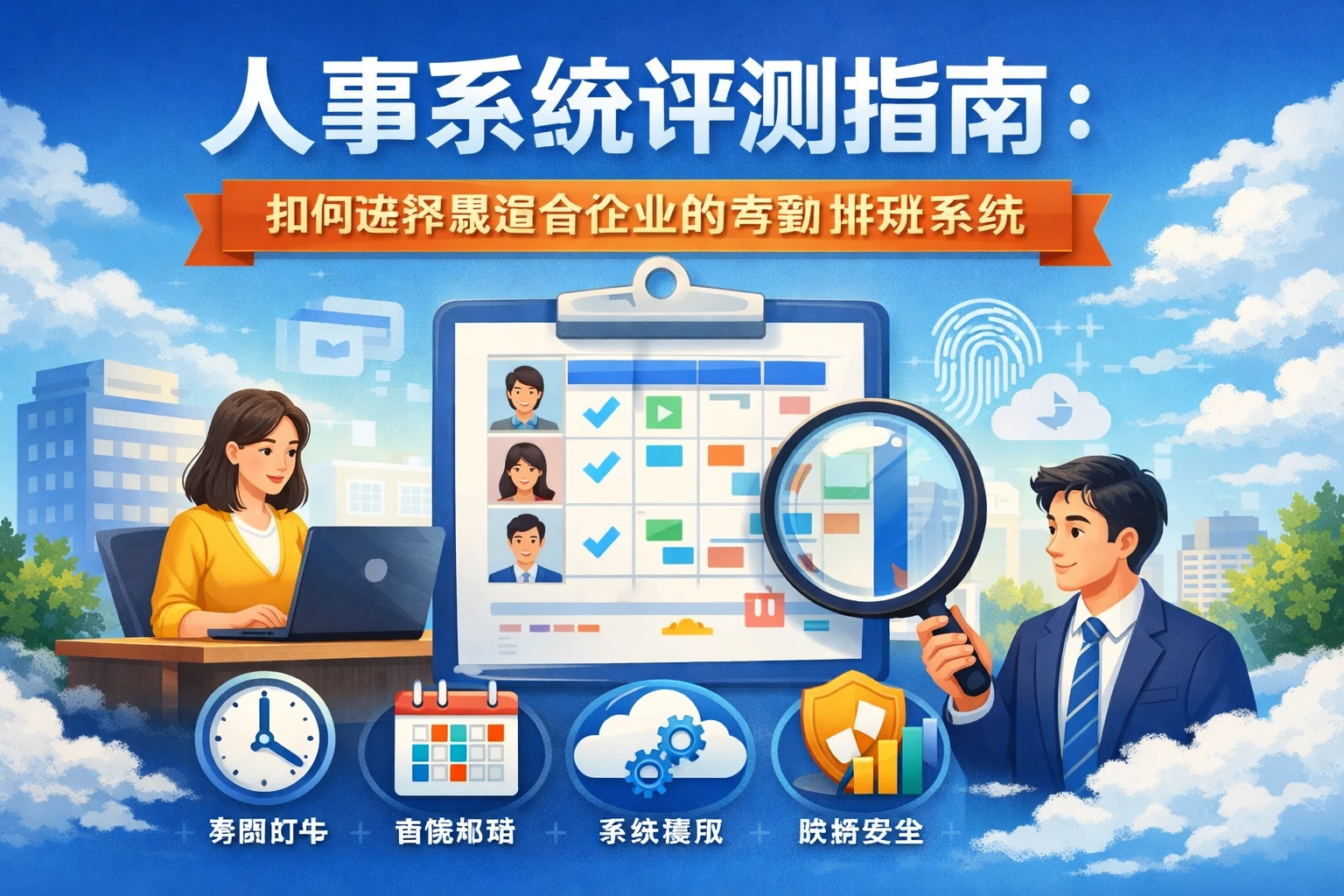 人事系统评测指南:如何选择最适合企业的考勤排班系统