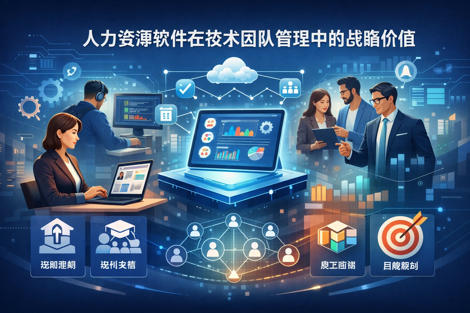 人力资源软件在技术团队管理中的战略价值