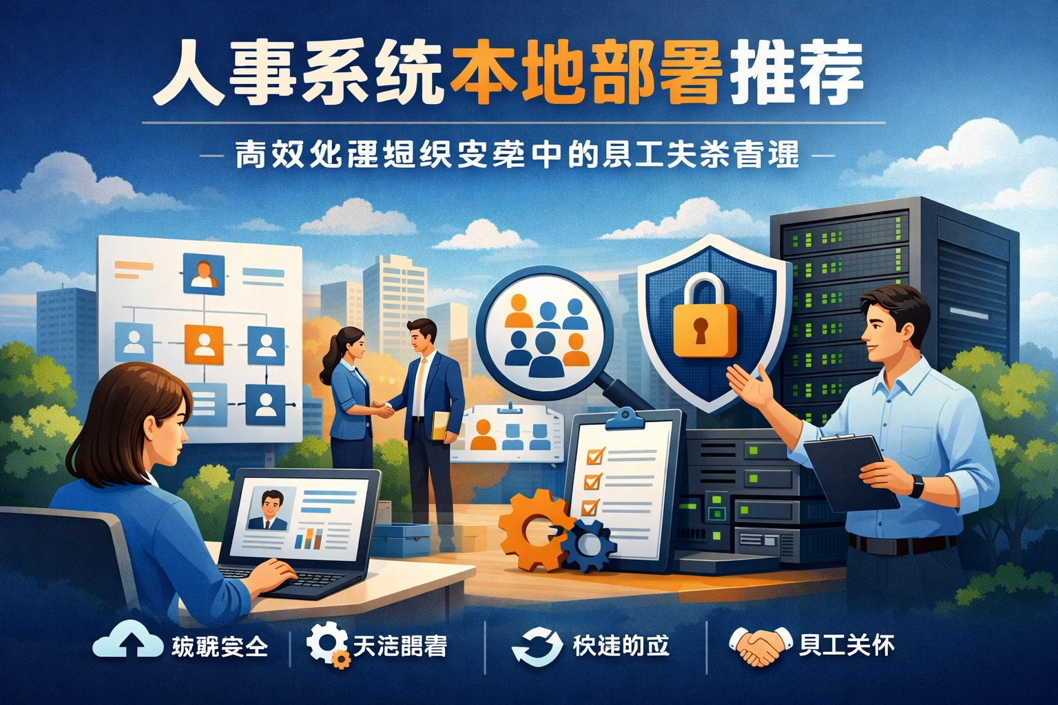 人事系统本地部署推荐：高效处理组织变革中的员工关系管理