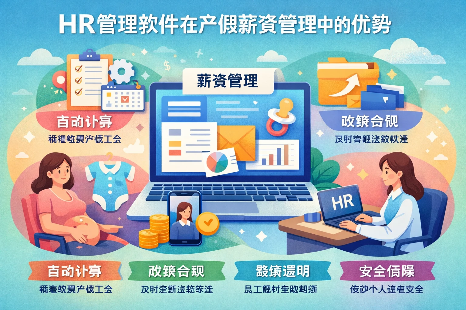 HR管理软件在产假薪资管理中的优势