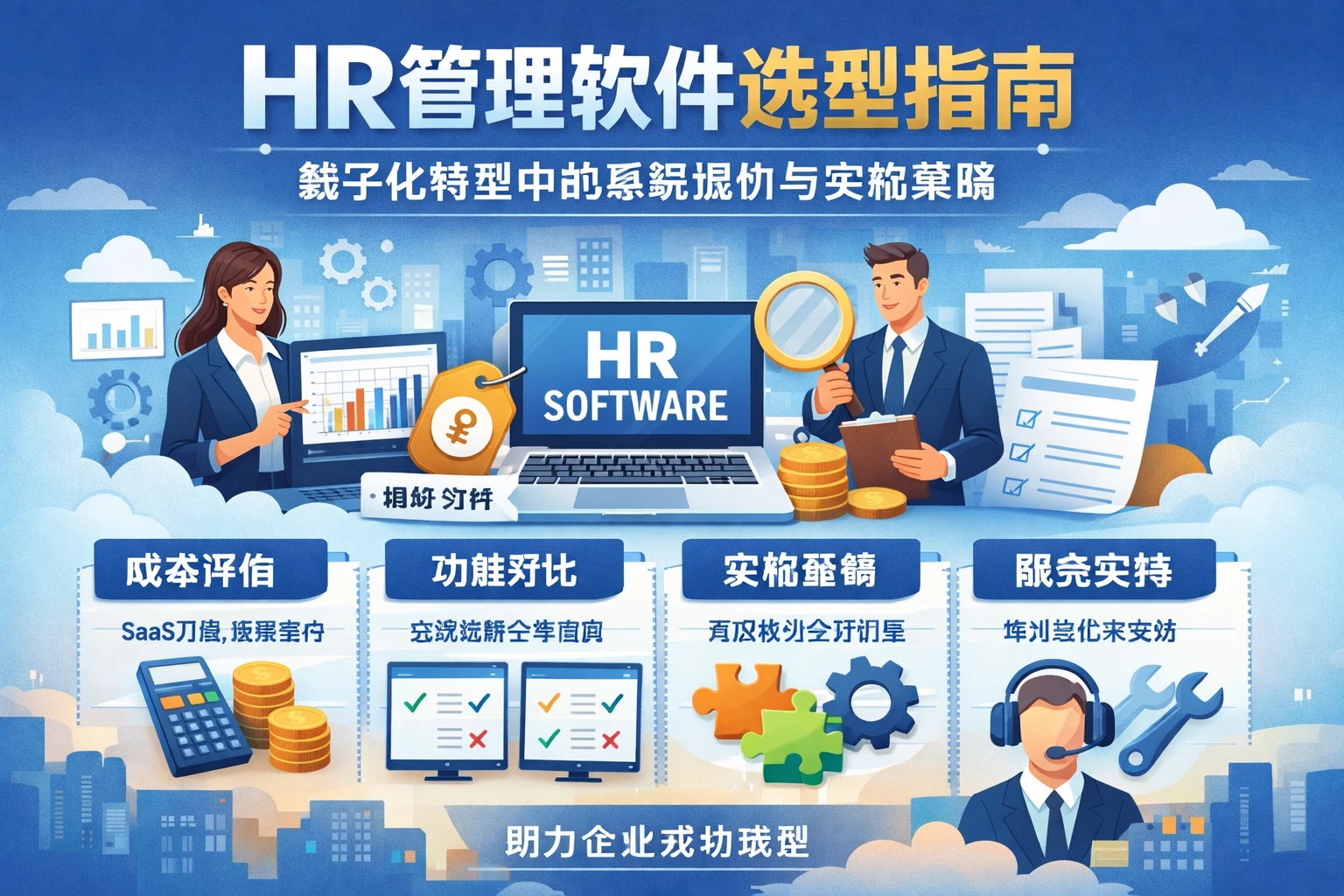 HR管理软件选型指南:数字化转型中的系统报价与实施策略