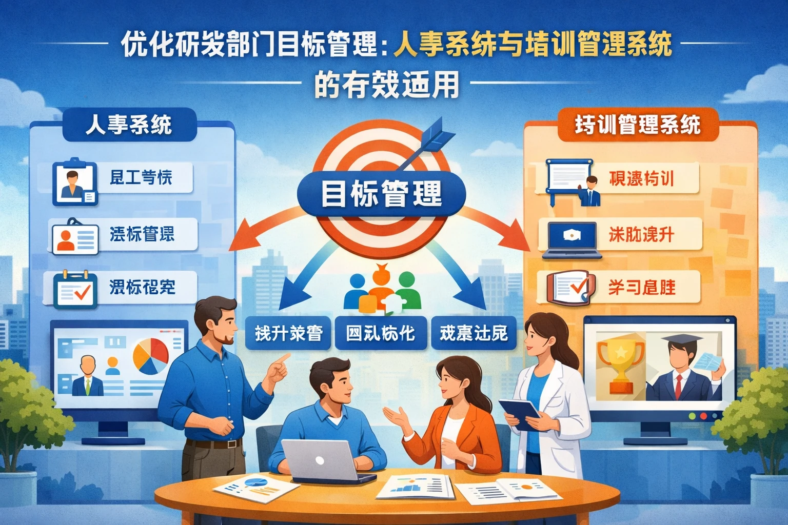 优化研发部门目标管理：人事系统与培训管理系统的有效运用