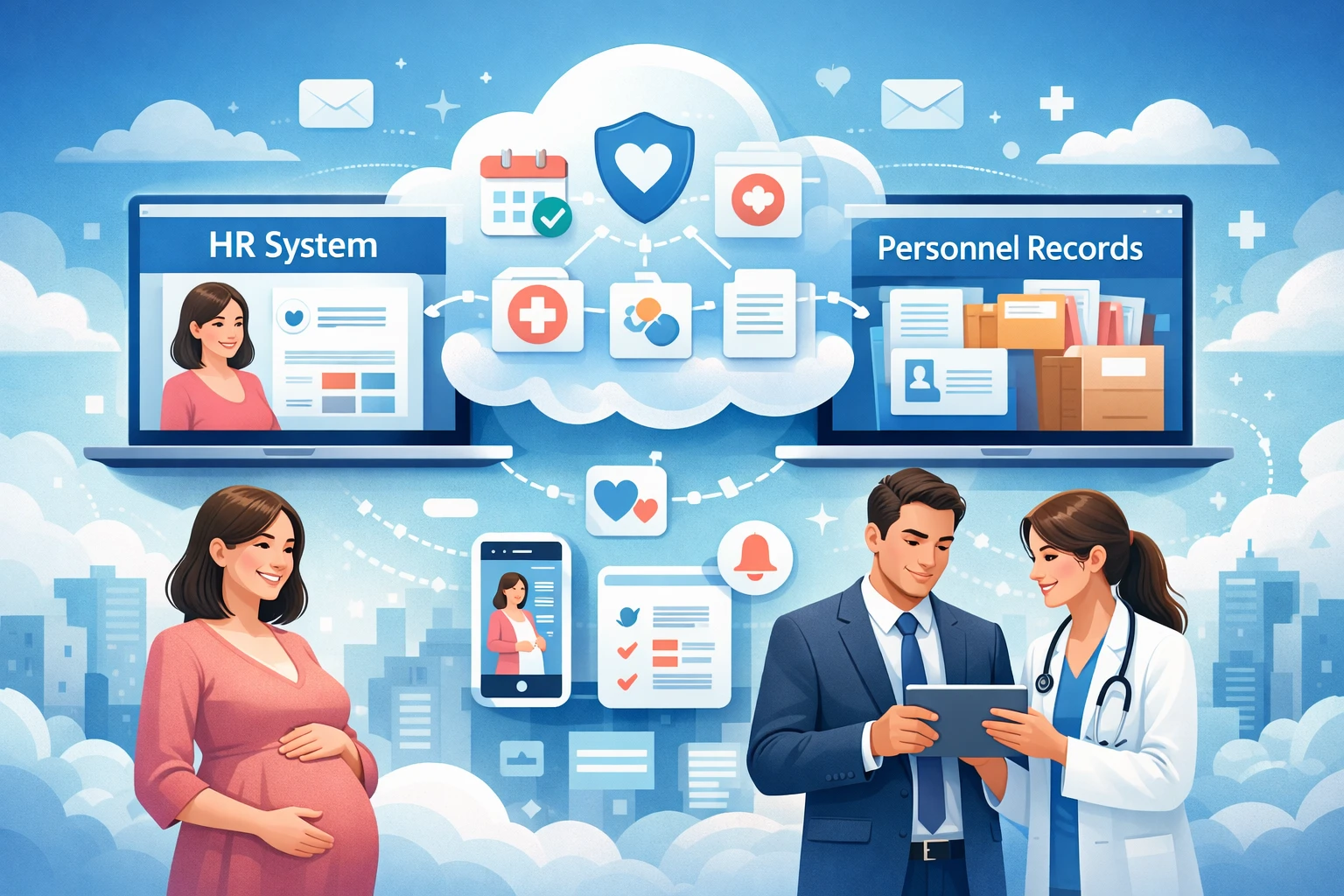 人力资源系统与人事档案管理系统在孕期员工管理中的云端解决方案