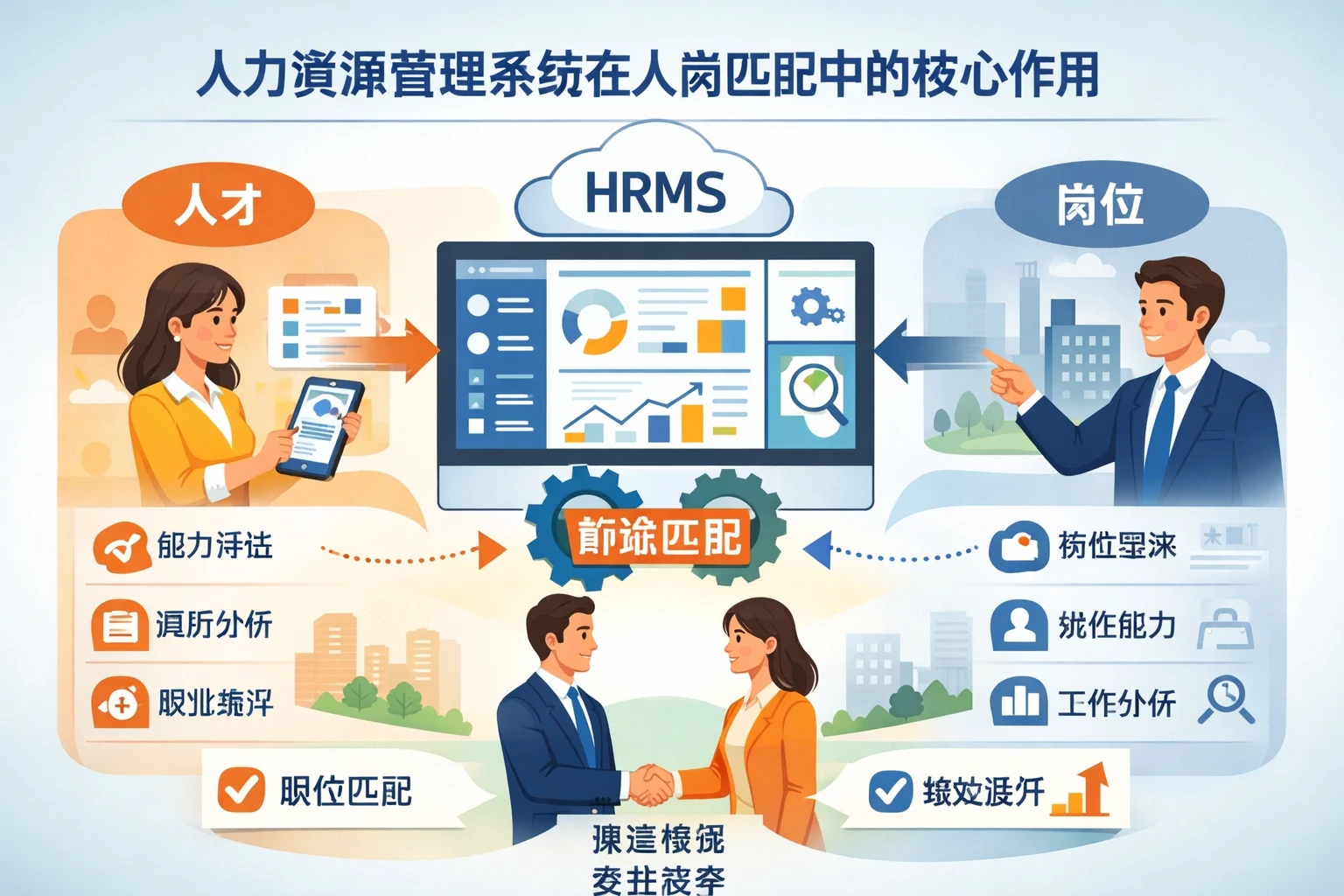 人力资源管理系统在人岗匹配中的核心作用