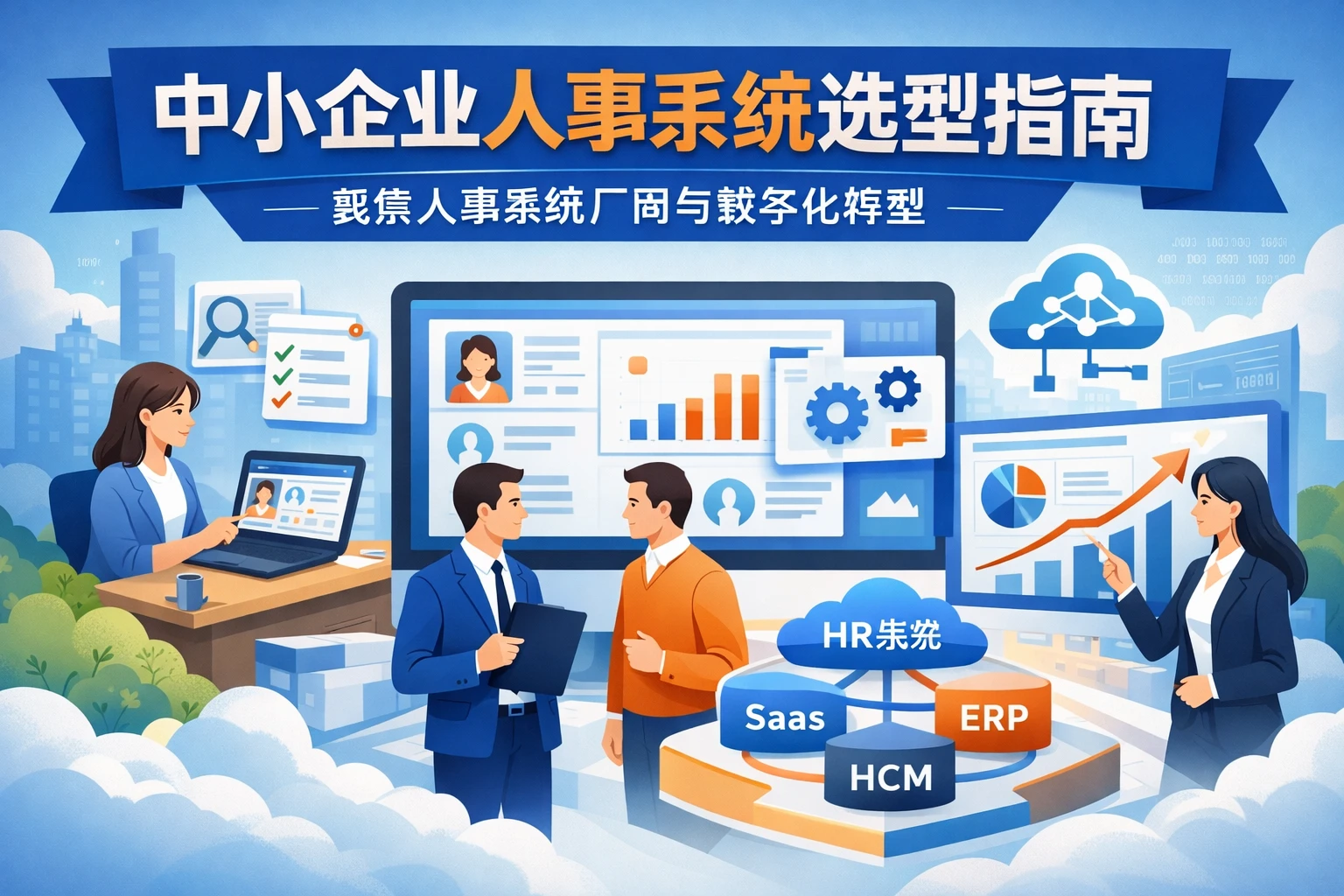 中小企业人事系统选型指南：聚焦人事系统厂商与数字化转型