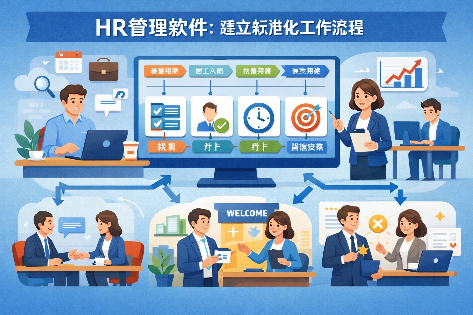 HR管理软件:建立标准化工作流程