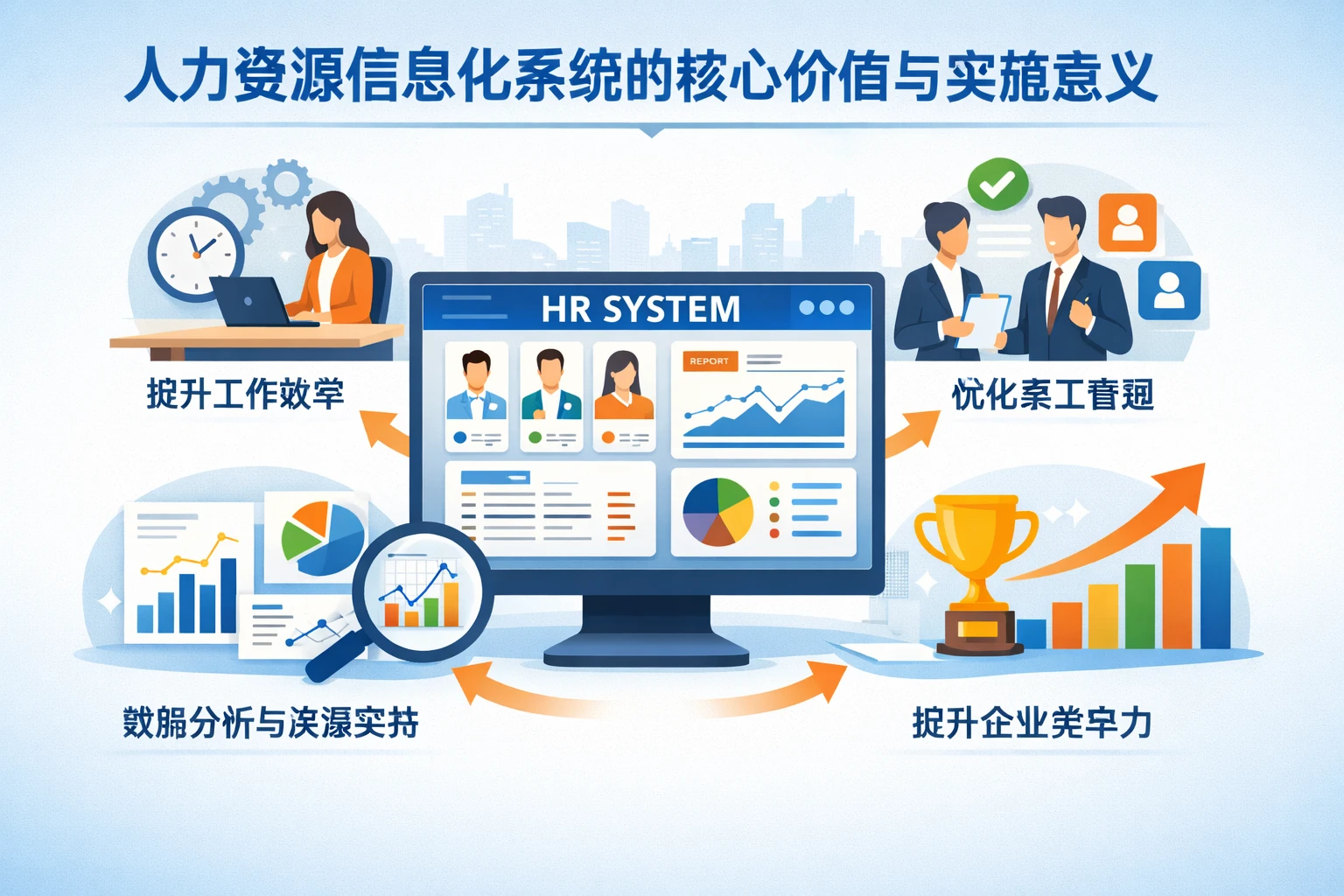 人力资源信息化系统的核心价值与实施意义