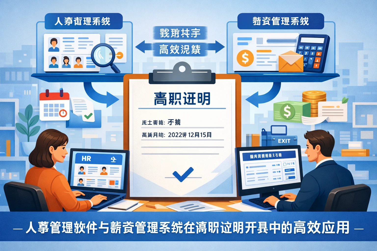 人事管理软件与薪资管理系统在离职证明开具中的高效应用