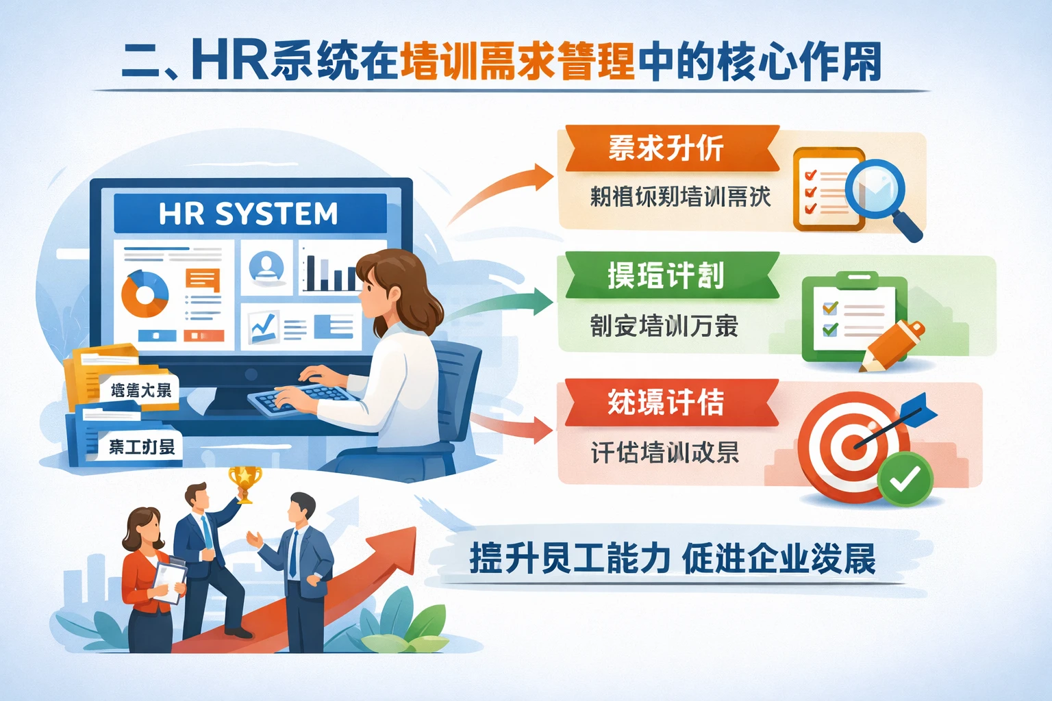 二、HR系统在培训需求管理中的核心作用