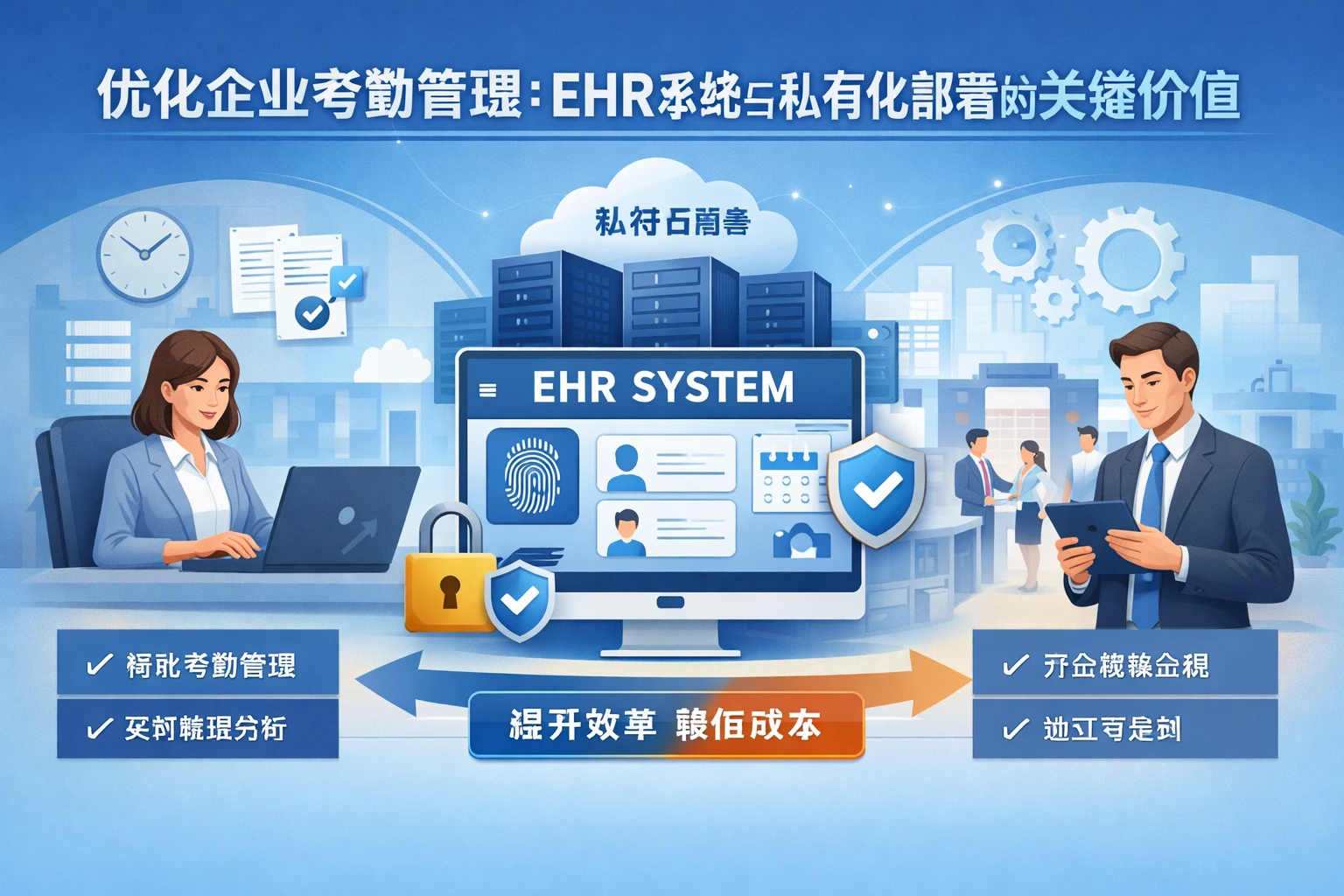 优化企业考勤管理：EHR系统与私有化部署的关键价值