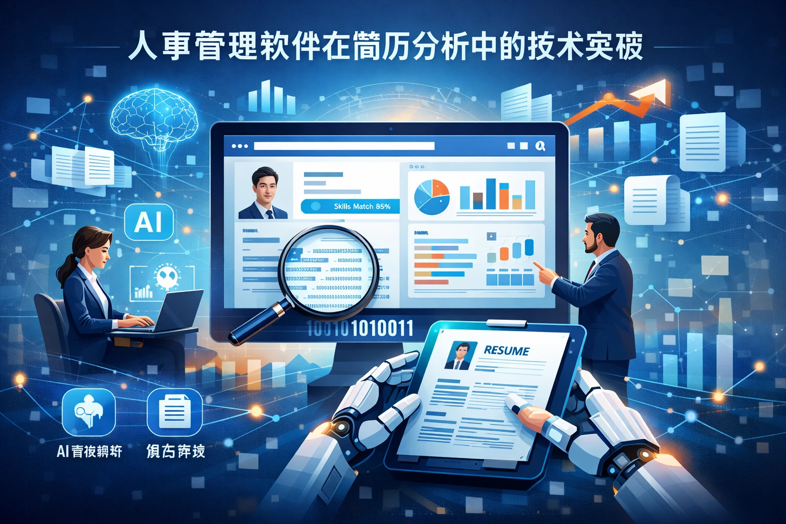 人事管理软件在简历分析中的技术突破