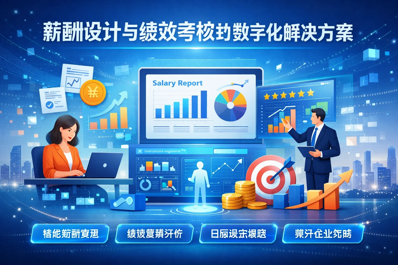 薪酬设计与绩效考核的数字化解决方案