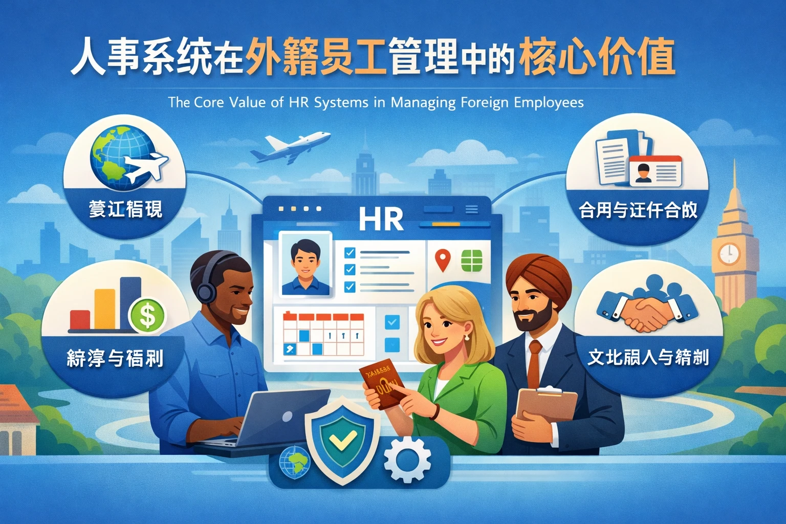 人事系统在外籍员工管理中的核心价值