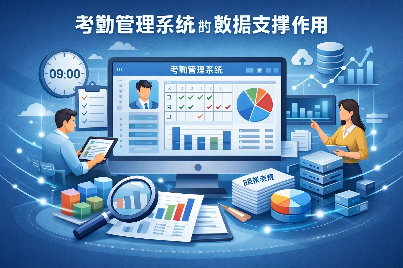 考勤管理系统的数据支撑作用