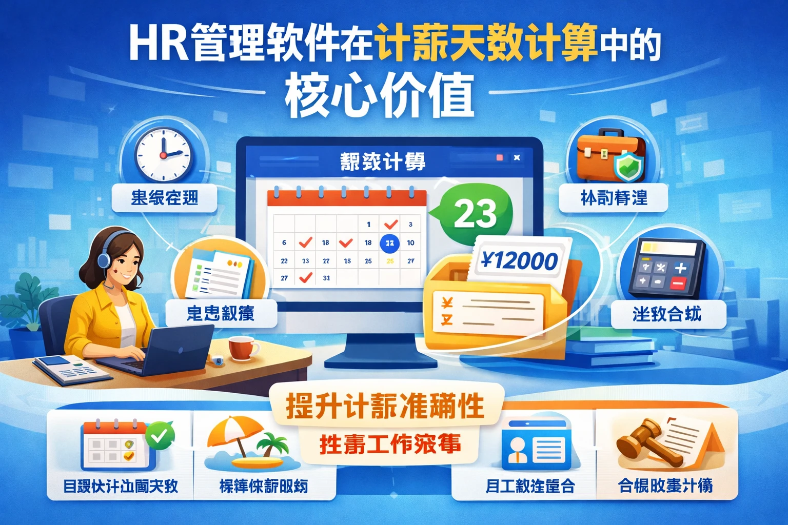 HR管理软件在计薪天数计算中的核心价值