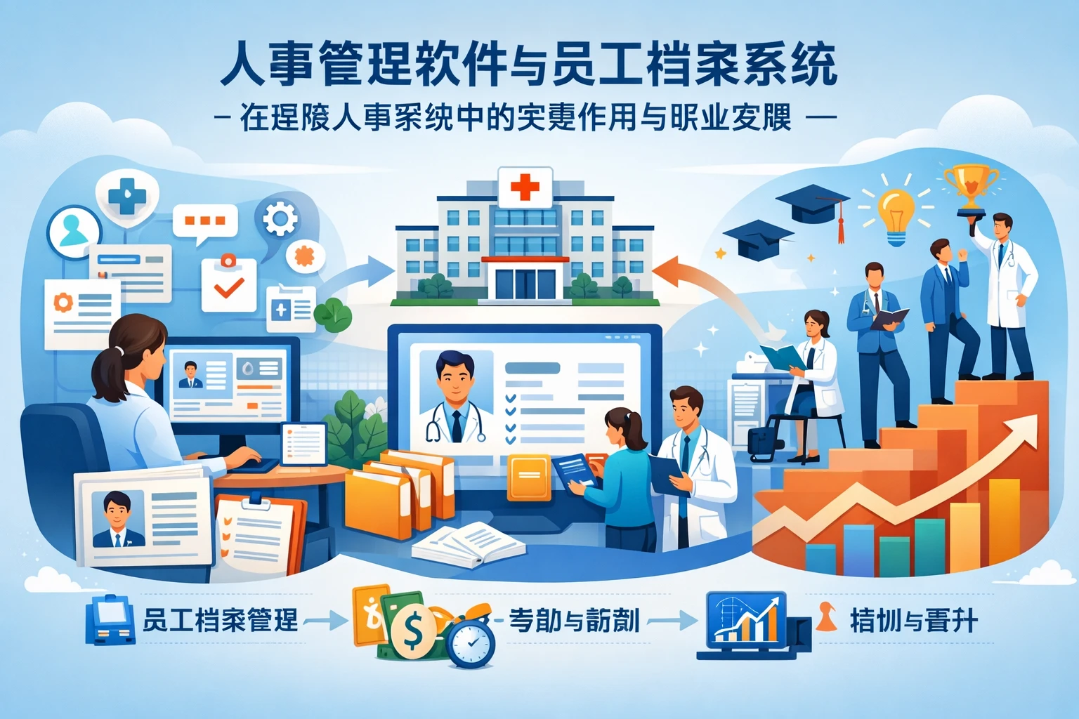 人事管理软件与员工档案系统在医院人事系统中的关键作用与职业发展