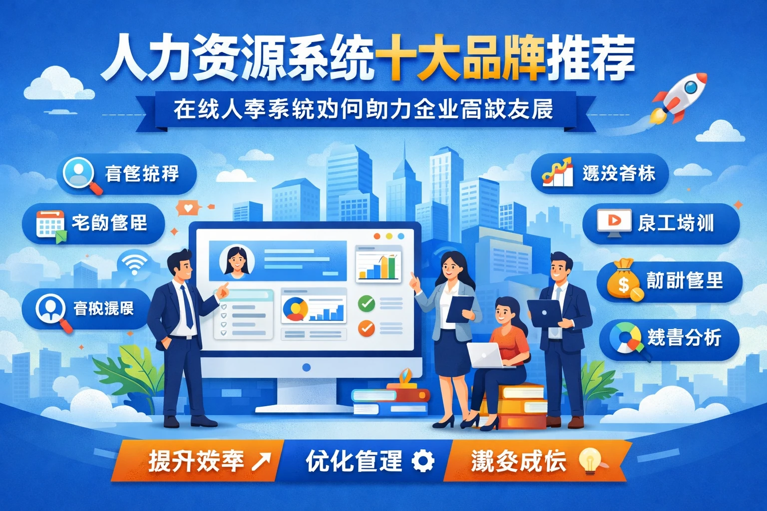 人力资源系统十大品牌推荐：在线人事系统如何助力企业高效发展