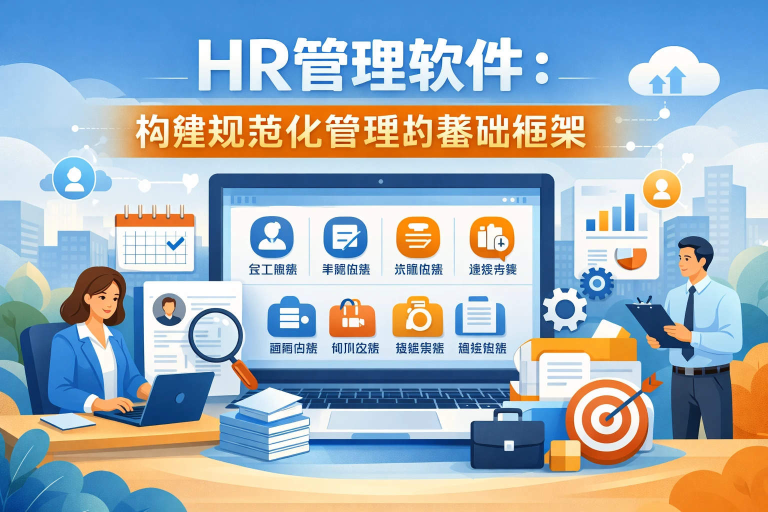 HR管理软件：构建规范化管理的基础框架