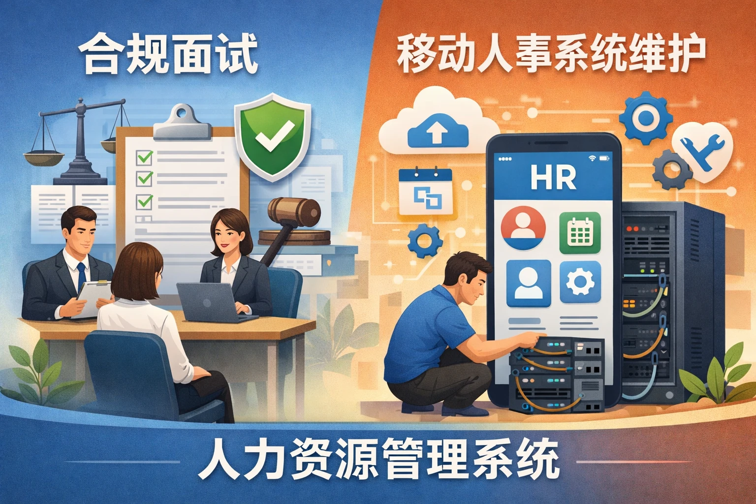 人力资源管理系统中的合规面试与移动人事系统维护策略