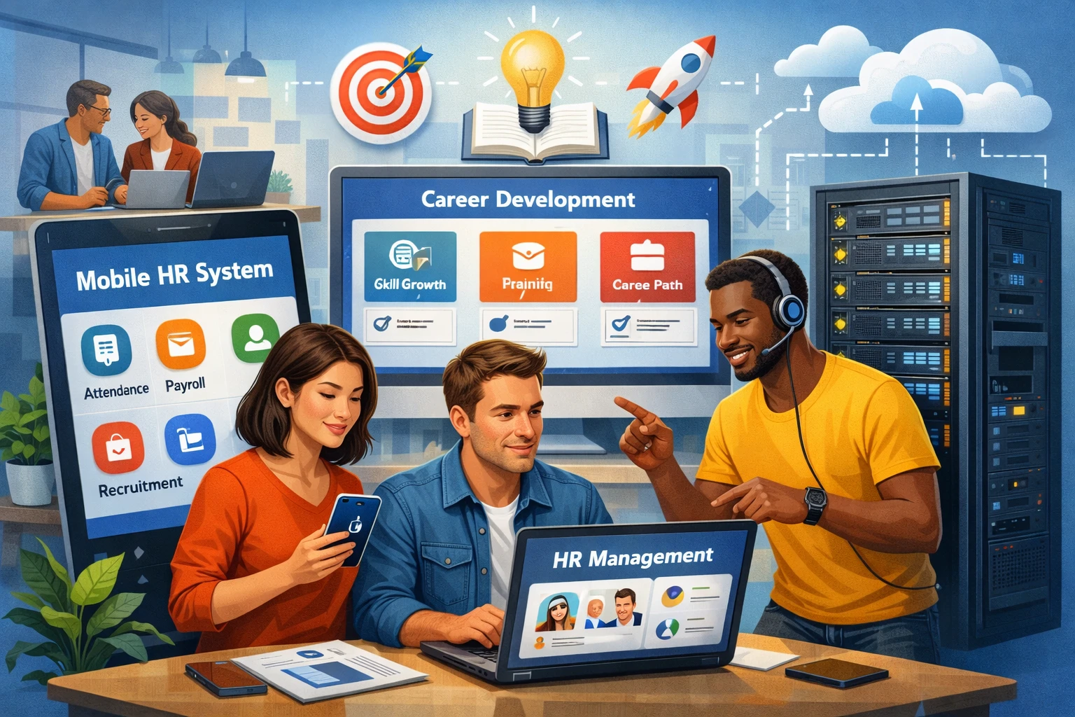 人事管理软件、移动人事系统与本地部署：创业技术公司员工职业规划新思路