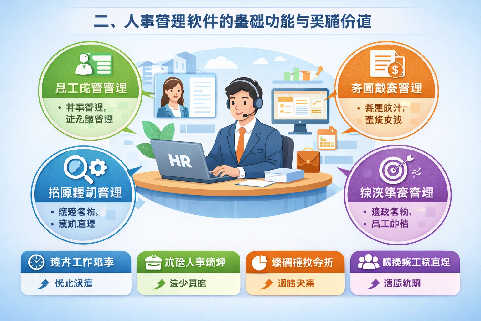 二、人事管理软件的基础功能与实施价值