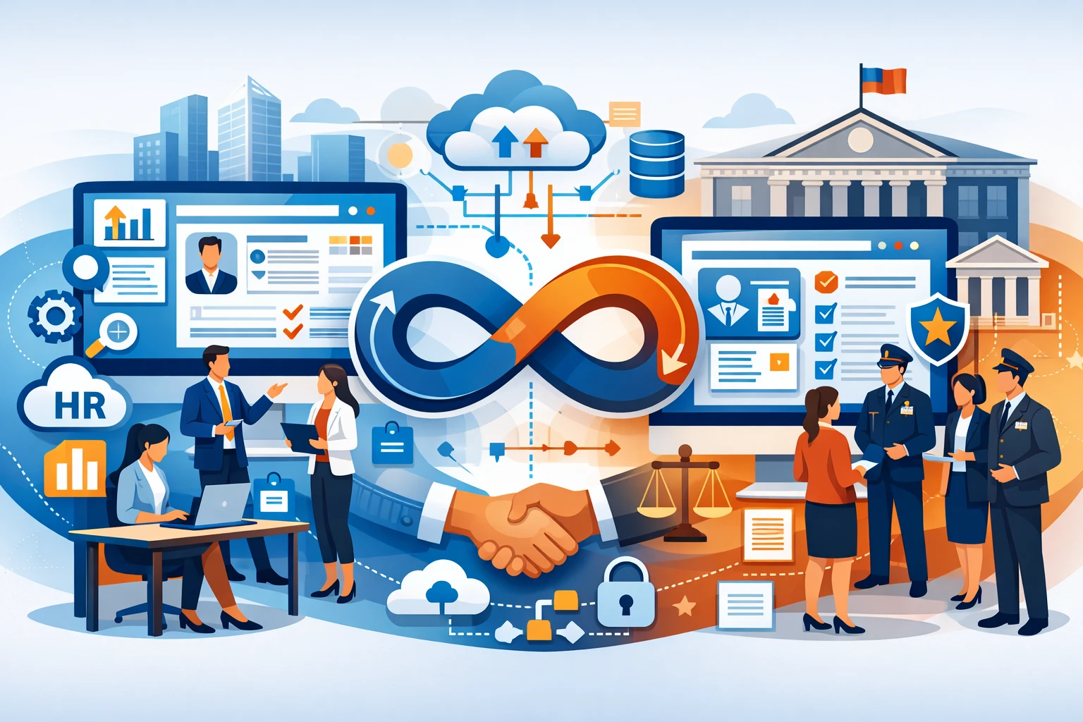 现代企业人力资源软件与政府人事管理系统的整合发展