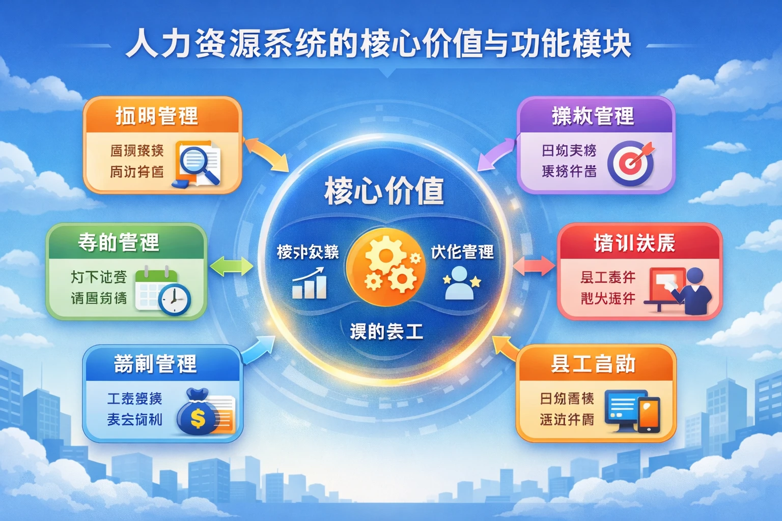 人力资源系统的核心价值与功能模块