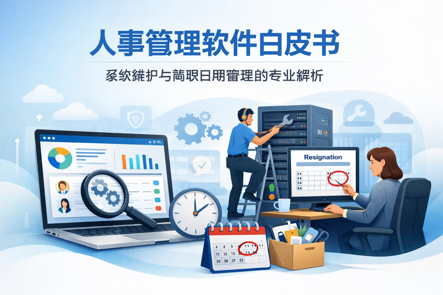人事管理软件白皮书：系统维护与离职日期管理的专业解析