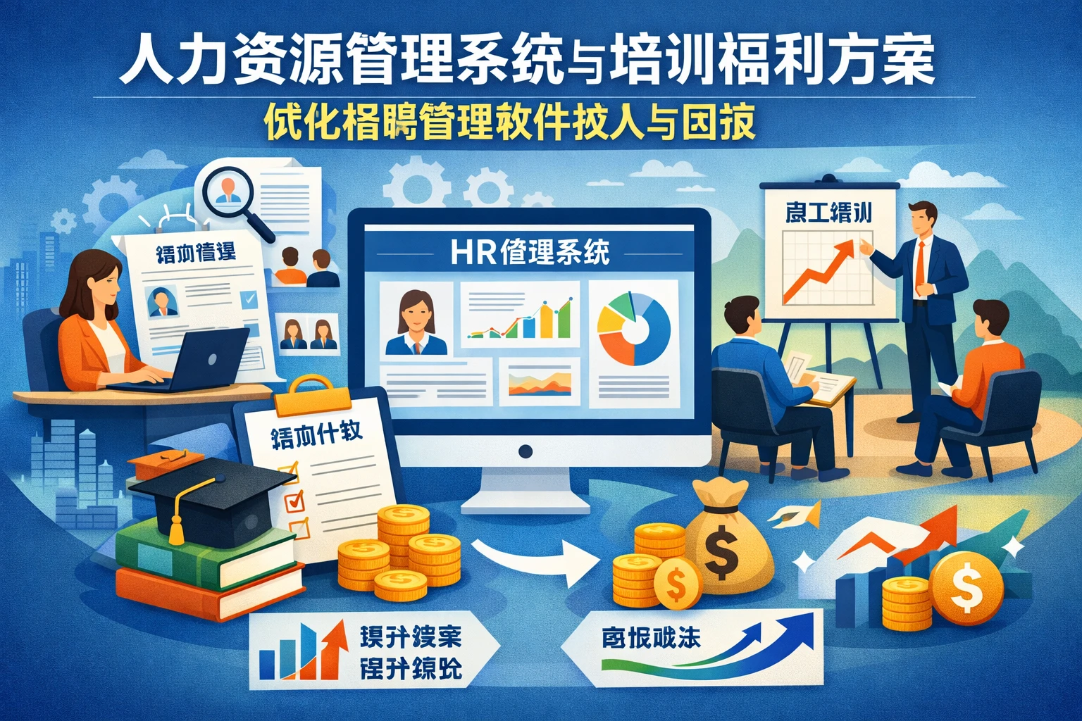 人力资源管理系统与培训福利方案：优化招聘管理软件投入与回报