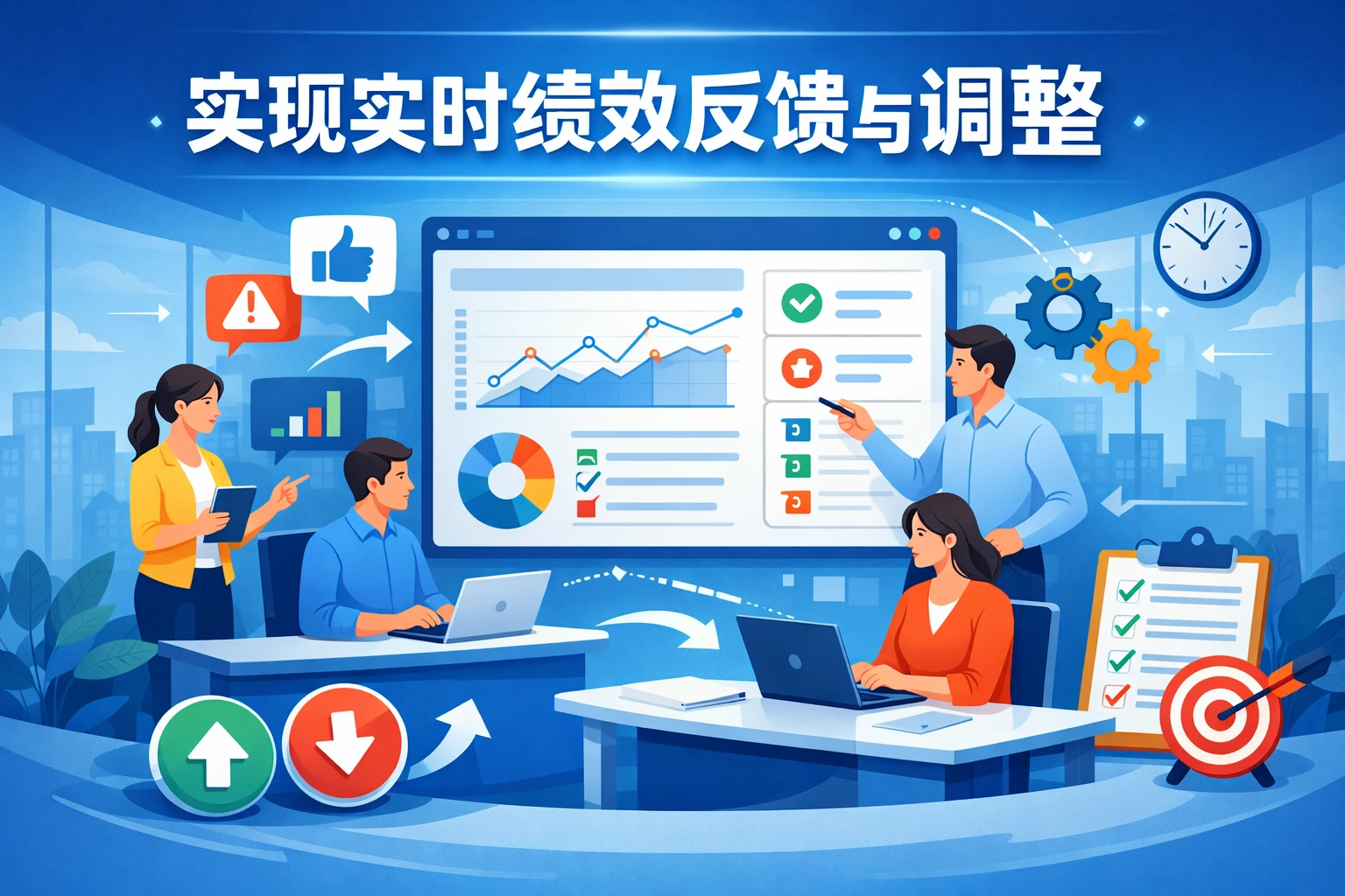 实现实时绩效反馈与调整