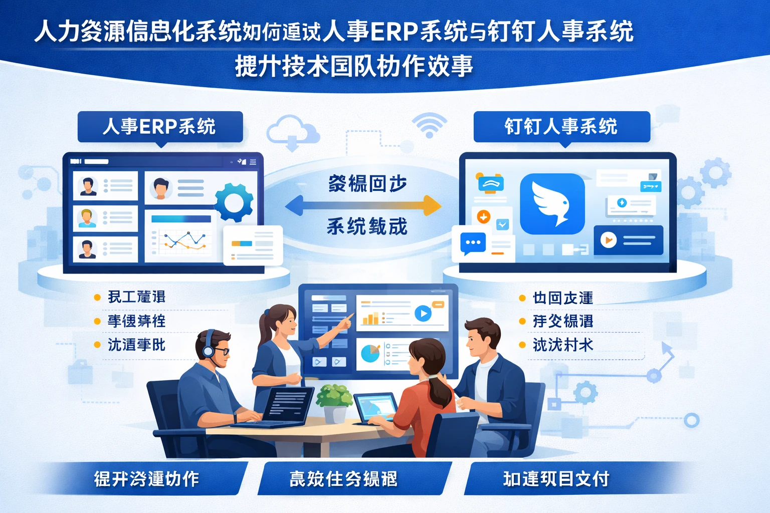 人力资源信息化系统如何通过人事ERP系统与钉钉人事系统提升技术团队协作效率