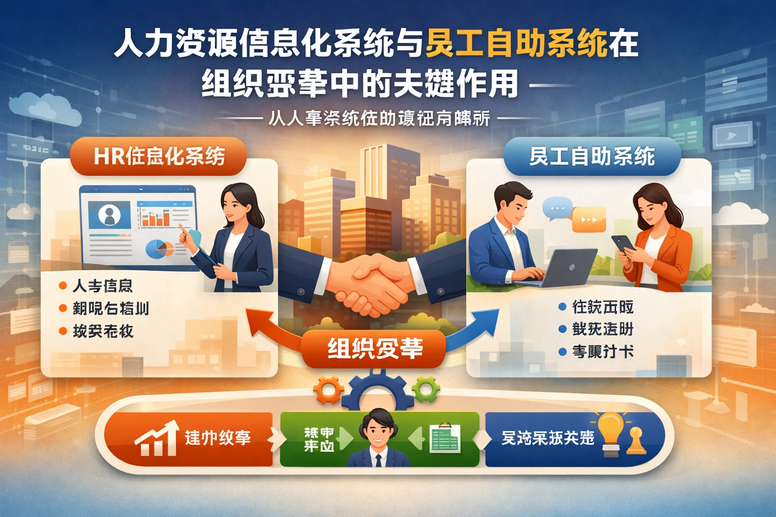 人力资源信息化系统与员工自助系统在组织变革中的关键作用——从人事系统供应商视角解析