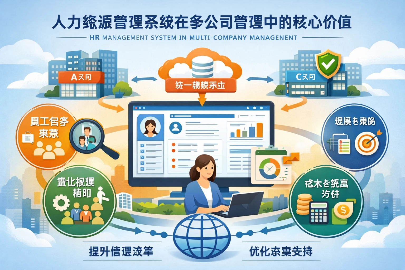 人力资源管理系统在多公司管理中的核心价值