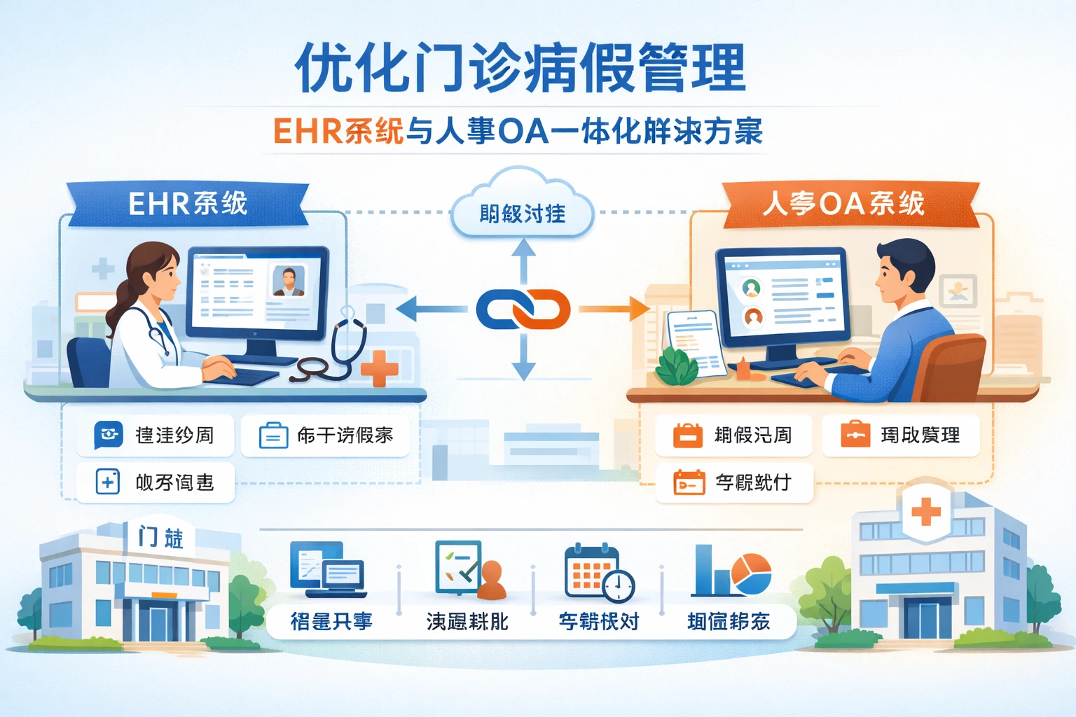 优化门诊病假管理:EHR系统与人事OA一体化解决方案