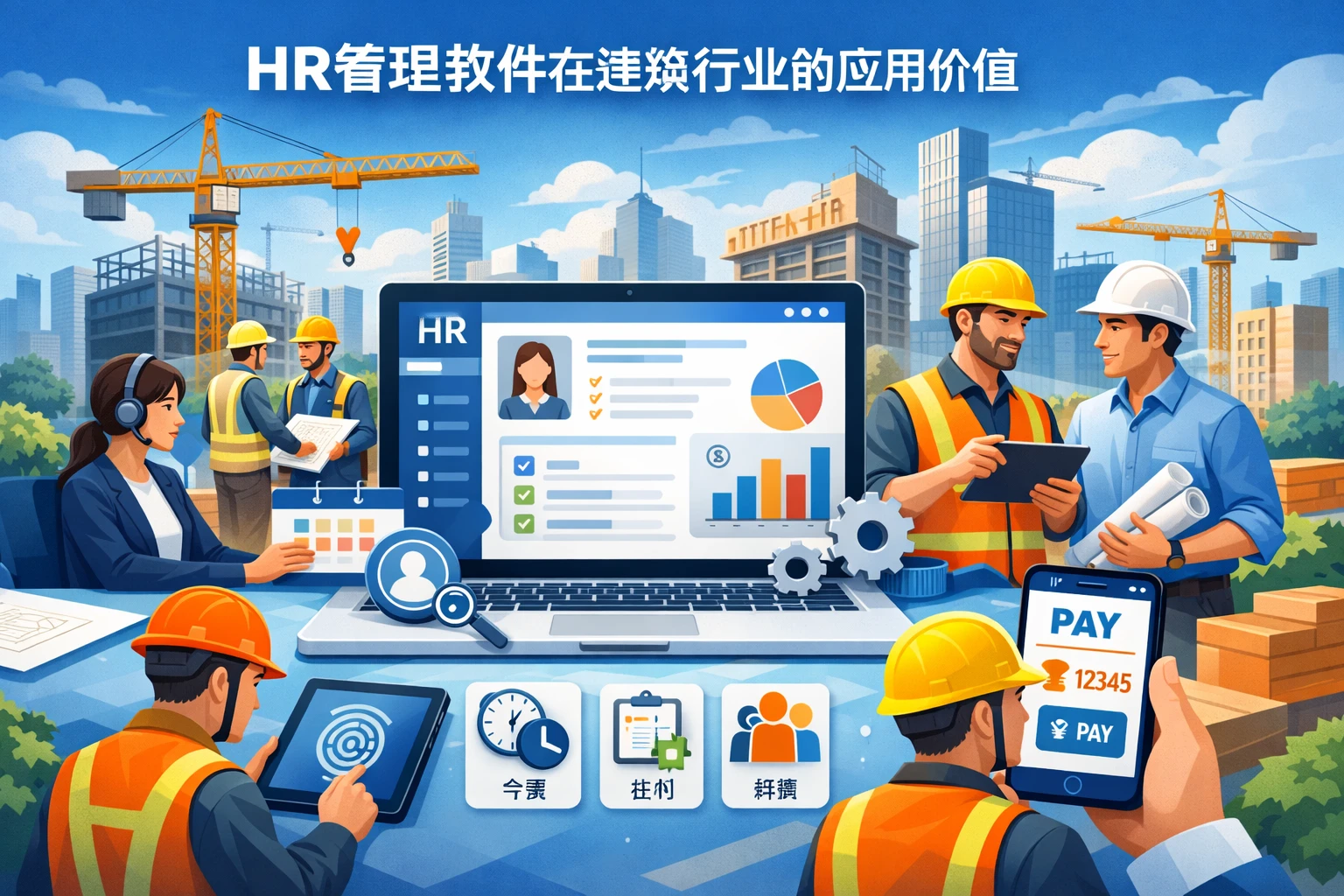 HR管理软件在建筑行业的应用价值