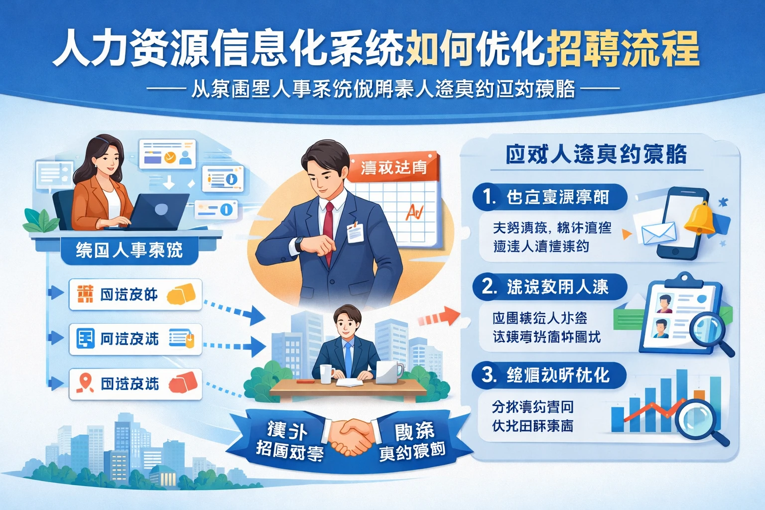 人力资源信息化系统如何优化招聘流程——从集团型人事系统视角看人选爽约应对策略