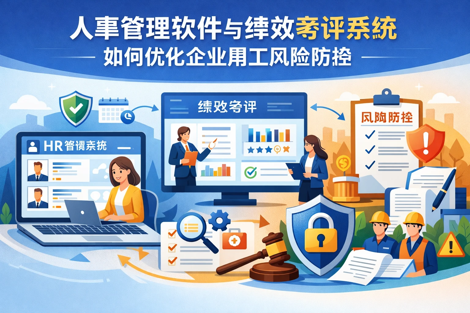 人事管理软件与绩效考评系统如何优化企业用工风险防控