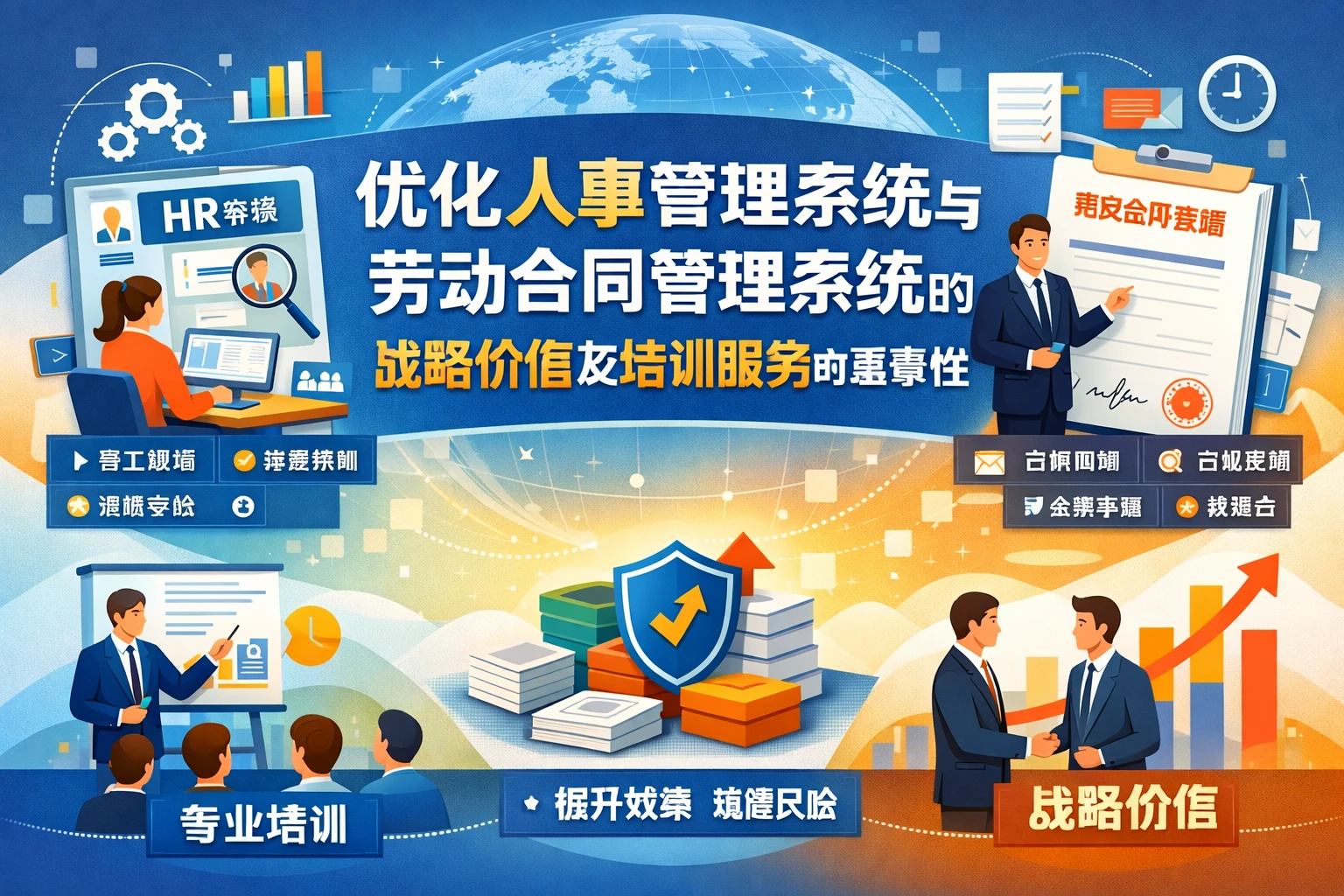 优化人事管理系统与劳动合同管理系统的战略价值及培训服务的重要性