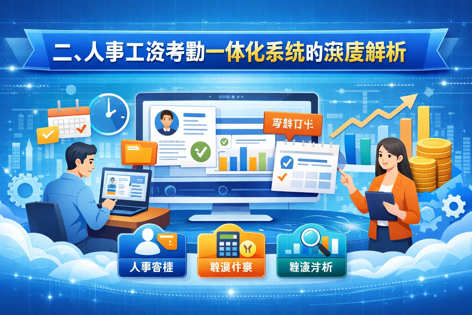 二、人事工资考勤一体化系统的深度解析