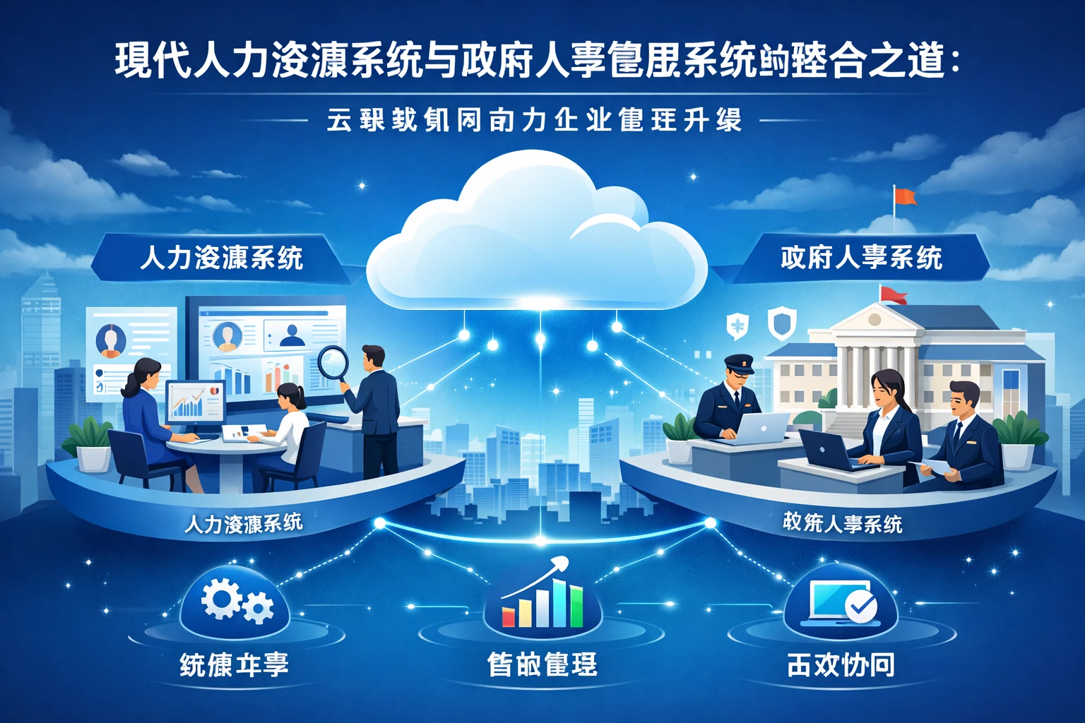 现代人力资源系统与政府人事管理系统的整合之道：云系统如何助力企业管理升级